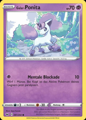 Galar-Ponita-081-Schwert-Schild-Pokémon-Karte