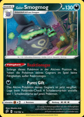 Galar-Smogmog-113-Clash-der-Rebellen-Pokémon-Karte