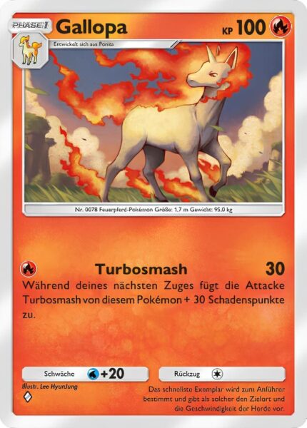 Gallopa-011-069-B2b-Mega-Schillern-Pokémon-TCG-Sammelkartenspiel-Pocket-Karte-Deutsch