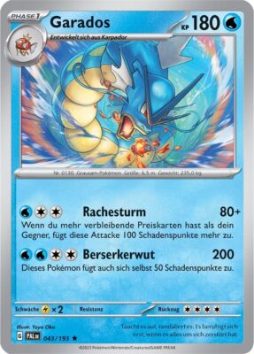 Garados_043-193_Entwicklungen-in-Paldea_Pokémon-Karte