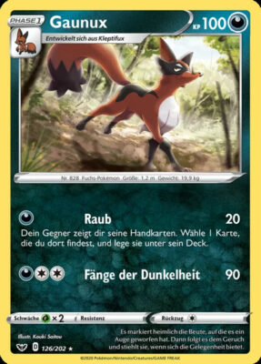 Gaunux-126-Schwert-Schild-Pokémon-Karte