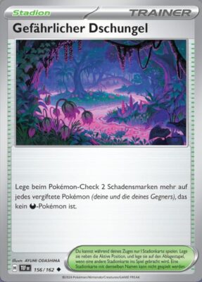 Gefährlicher-Dschungel_156-162_TEF-DE_Gewalten-der-Zeit_Temporal-Forces_Pokémon-Karte_Deutsch