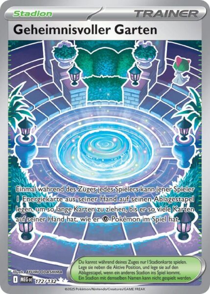 Geheimnisvoller-Garten-172-132-Mega-Entwicklung-Full-Art-Pokémon-Karte-Deutsc