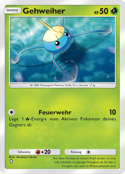 Gehweiher-009-155-B3-Pulsierende-Aura-Pokémon-TCG-Sammelkartenspiel-Pocket-Karte-Deutsch
