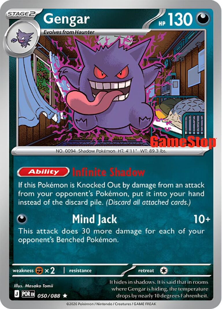 Gengar-050-088-Perfect-Order-Optimale-Ordnung-Gamestop-Promo-Pokémon-Karte