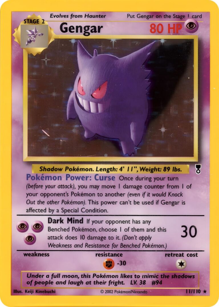 Gengar-11-110-Legendary-Collection-Holo-Pokémon-Karte-Englisch