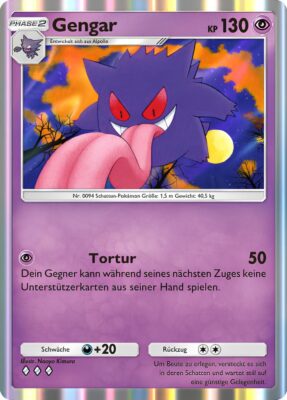 Gengar-122-Pokémon-TCG-Sammelkartenspiel-Pocket-Unschlagbare-Gene-Digitale-Karte-2024