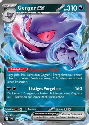 Gengar-ex_104-162_TEF-DE_Doppel-Rare_Pokémon-Karte_Gewalten-der-Zeit_Temporal-Forces_Deutsch