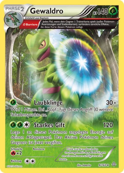 Gewaldro-9-160-XY-Protochock-Ewige-Gaben-Pokémon-Karte