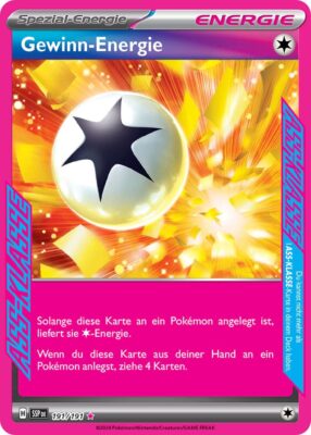 Gewinn-Energie-191-191-SSP-DE-Karmesin-Purpur-Stürmische-Funken-ASS-KLASSE-Pokémon-Karte-Deutsch-TCG