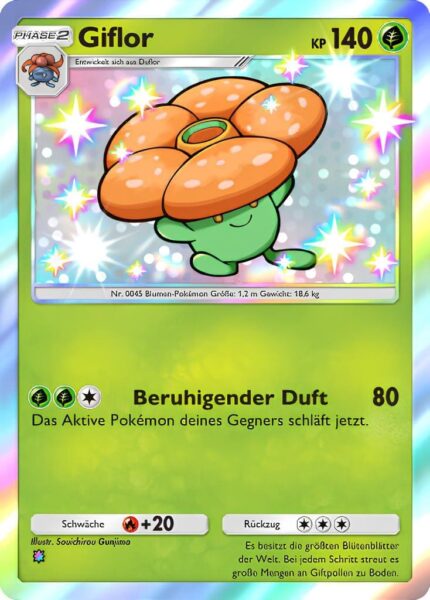 Giflor-090-069-B1a-Feuerrote-Flammen-Pokémon-TCG-Pocket-Karte-Deutsch