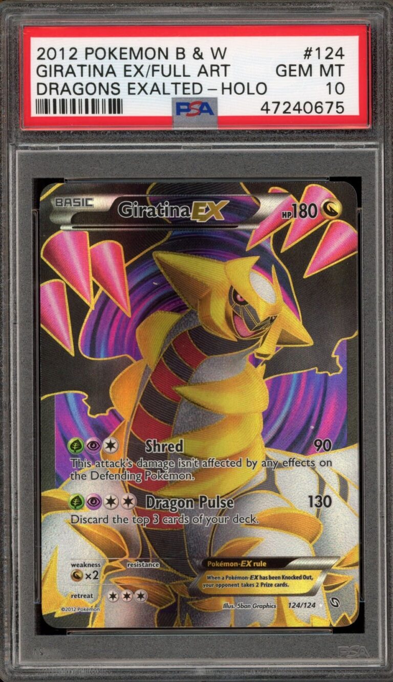 Giratina-EX-124-Dragons-Exalted-Pokémon-Karte-Englisch-PSA-10