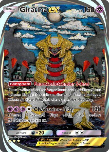 Giratina-ex-096-072-A2b-Glänzendes-Festival-Pokémon-TCG-Sammelkartenspiel-Pocket-Full-Special-Illustration-Karte-Immersionskarte-Deutsch