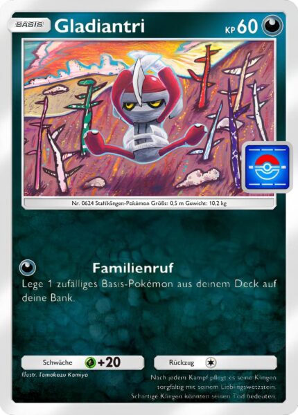 Gladiantri-067-P-B-Promo-Karte-Pokémon-TCG-Sammelkartenspiel-Pocket-Deutsch