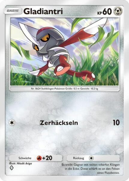 Gladiantri-119-155-B3-Pulsierende-Aura-Pokémon-TCG-Sammelkartenspiel-Pocket-Karte-Deutsch