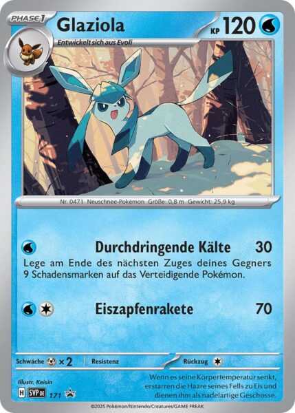 Glaziola-SVP-DE-171-Black-Star-Promo-Pokémon-Karte-Prismatische-Entwicklungen
