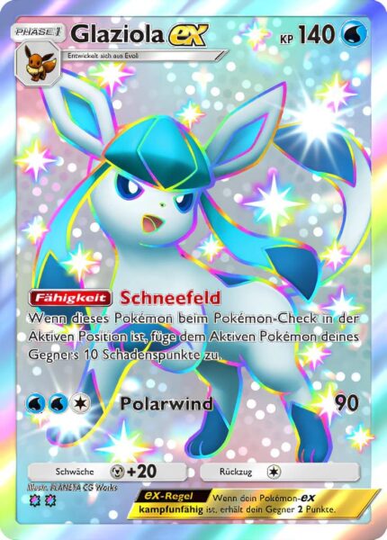 Glaziola-ex-235-161-Weisheit-von-Meer-und-Himmel-A4-Pokémon-TCG-Sammelkartenspiel-Pocket-Karte