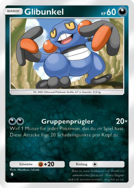 Glibunkel-107-207-Kollision-von-Raum-und-Zeit-Pokémon-TCG-Sammelkartenspiel-Pocket-Karte
