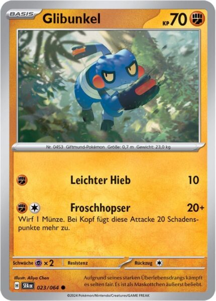 Glibunkel_023-064_SFA-DE_Nebel-der-Sagen_Pokémon-Karte_Deutsch-TCG-Sammelkartenspiel_Karmesin-Purpur