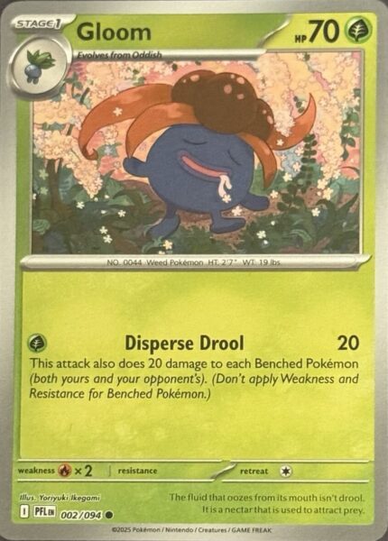 Gloom-002-094-Phantasmal-Flames-Fatale-Flammen-Pokémon-Karte-Englisch