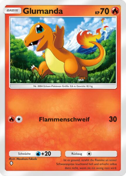 Glumanda-007-069-B2b-Mega-Schillern-Pokémon-TCG-Sammelkartenspiel-Pocket-Karte-Deutsch