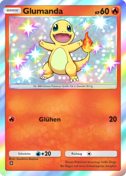 Glumanda-099-072-A2b-Glänzendes-Festival-Pokémon-TCG-Sammelkartenspiel-Pocket-Full-Shiny-Schillernd-Karte-Deutsch
