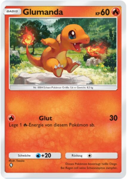 Glumanda-33-Pokémon-TCG-Sammelkartenspiel-Pocket-Unschlagbare-Gene-Digitale-Karte