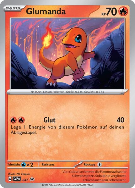 Glumanda-SVP-DE-047-Black-Star-Promo-Pokémon-Karte