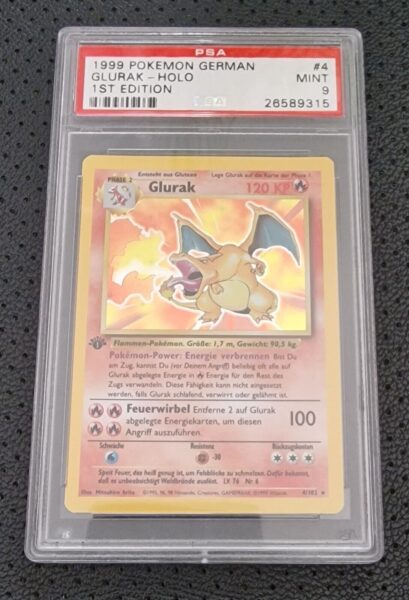 Glurak-4-102-Basis-Base-Set-1st-Edition-PSA-9-Pokémon-Karte-1