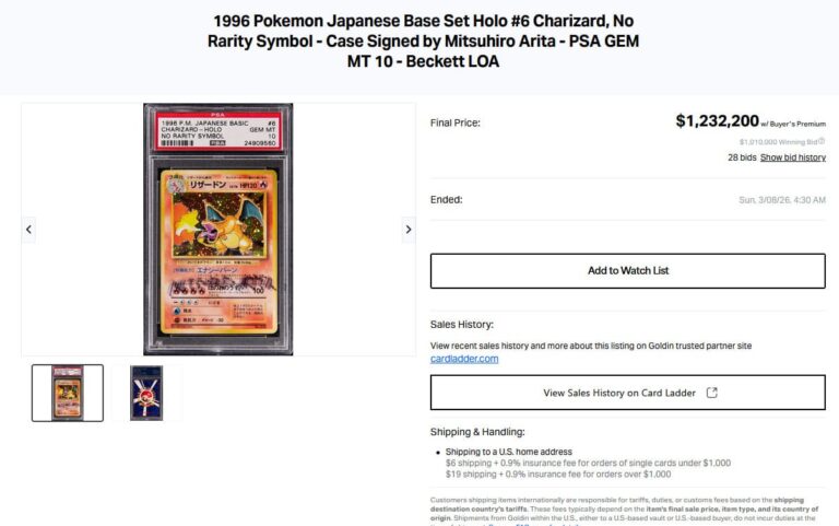 Glurak-Charizard-No.006-Japanese-Base-Set-Expansion-Pack-No-Rarity-Pokémon-Karte-PSA-10-Wert-Rekordpreis-2026