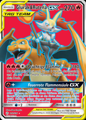Glurak-Rutena-GX-212-Welten-im-Wandel_Pokémon-Karte