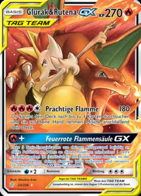 Glurak-Rutena-GX-022-Welten-im-Wandel_Pokémon-Karte