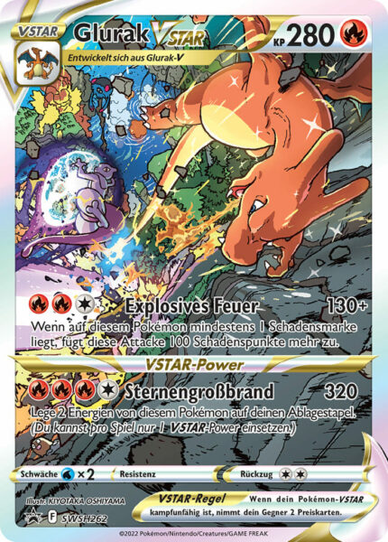 Glurak-VSTAR-SWSH-262-Pokémon-Alternate-Art-Promo-Karte-TCG-Sammelkartenspiel