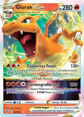 Glurak-VSTAR_Strahlende_Sterne_018_Pokémon_Karte