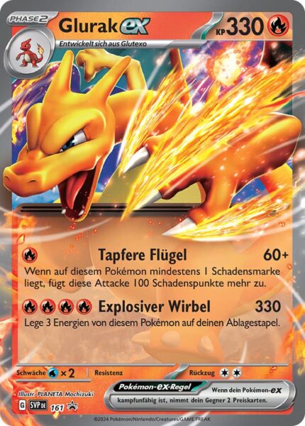 Glurak-ex-SVP-DE-161-Black-Star-Promo-Pokémon-Karte-Deutsch