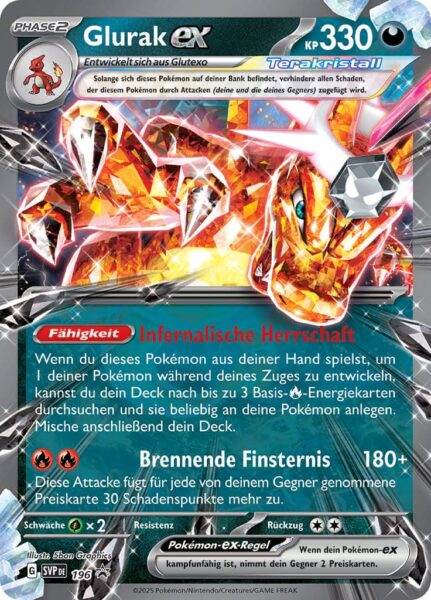 Glurak-ex-SVP-DE-196-Black-Star-Promo-Pokémon-Karte-Deutsch-2025