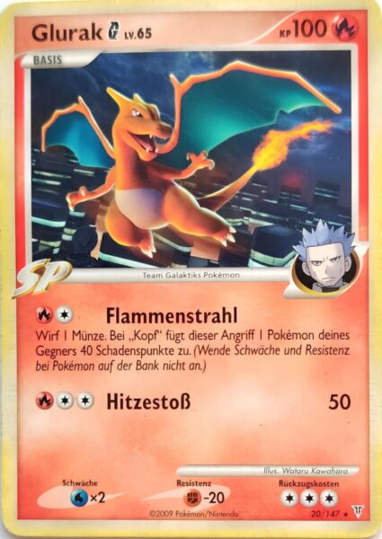 Glurak_G_20_147_Platin_Ultimative_Sieger_Pokémon-Karte