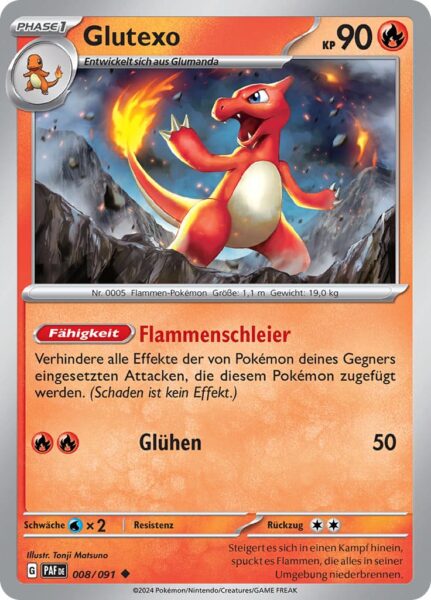 Glutexo_008-091_PAF-DE_Paldeas-Schicksale_Pokémon-Karte-Deutsch