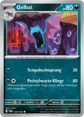 Golbat_028-064_SFA-DE_Nebel-der-Sagen_Pokémon-Karte_Deutsch-TCG-Sammelkartenspiel_Karmesin-Purpur
