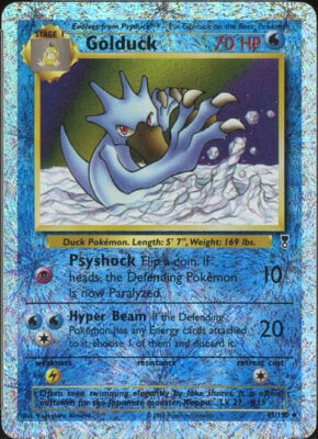 Golduck_Entoron_43-110_Legendary-Collection-Reverse-Holo_Pokémon-Karte
