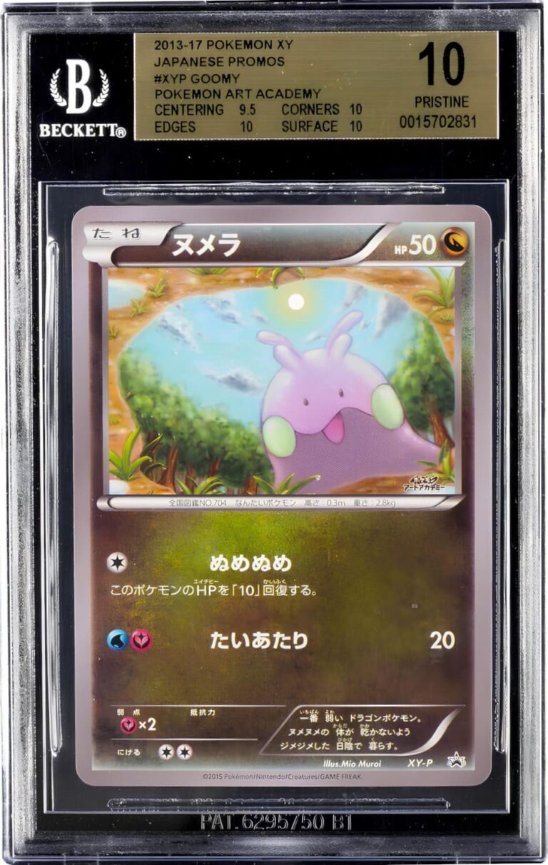 Goomy-Viscora-XY-P-Art-Academy-Promo-Pokémon-Karte-Japanese-BGS-10