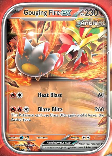 Gouging-Fire-ex-Paradox-Destinies-Tin-Box-Promo-Pokémon-Karte