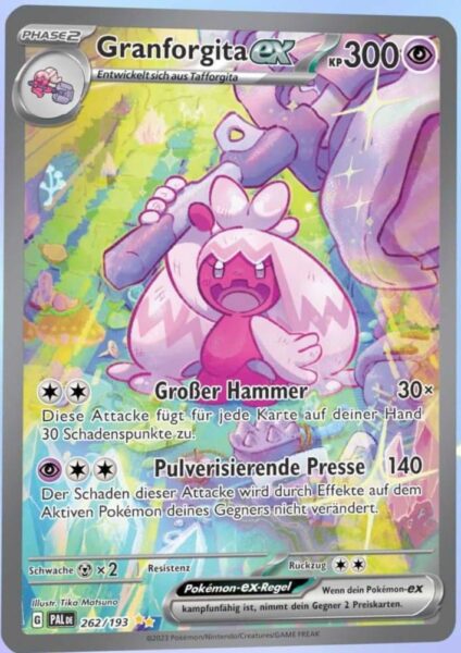 Granforgita-ex_262-193_Entwicklungen-in-Paldea_Pokémon-Karte