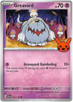 Greavard_Gruff_104-198_Pokémon-Trick-or-Trade-BOOster-2023-Karte_Halloween