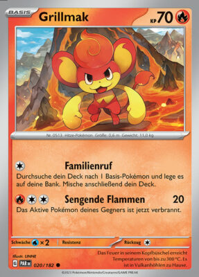Grillmak_PAR-DE-020-182_Paradox-Rift-Paradoxrift_Pokémon-Karte_Deutsch