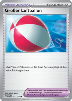 Großer-Luftballon-155-165-Pokémon-Karmesin-Purpur-151-MEW-DE-Pokémon-Karte-Karten-Deutsch