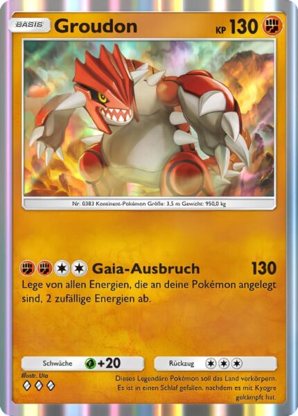 Groudon-035-069-B2b-Mega-Schillern-Pokémon-TCG-Sammelkartenspiel-Pocket-Karte-Deutsch