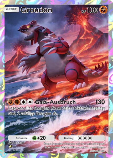 Groudon-072-069-B2b-Mega-Schillern-Pokémon-TCG-Sammelkartenspiel-Pocket-Karte-Deutsch