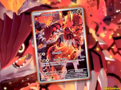 Groudon-Illustrationskarte-Pokémon-Karte-Delta-Herrschaft-Reign-enthüllt-TCG-Sammelkartenspiel