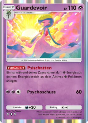Guardevoir-132-Pokémon-TCG-Sammelkartenspiel-Pocket-Unschlagbare-Gene-Digitale-Karte-2024